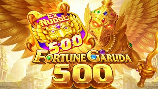 Partida en curso de Fortune Garuda 500 con la cuadrícula y el rodillo especial